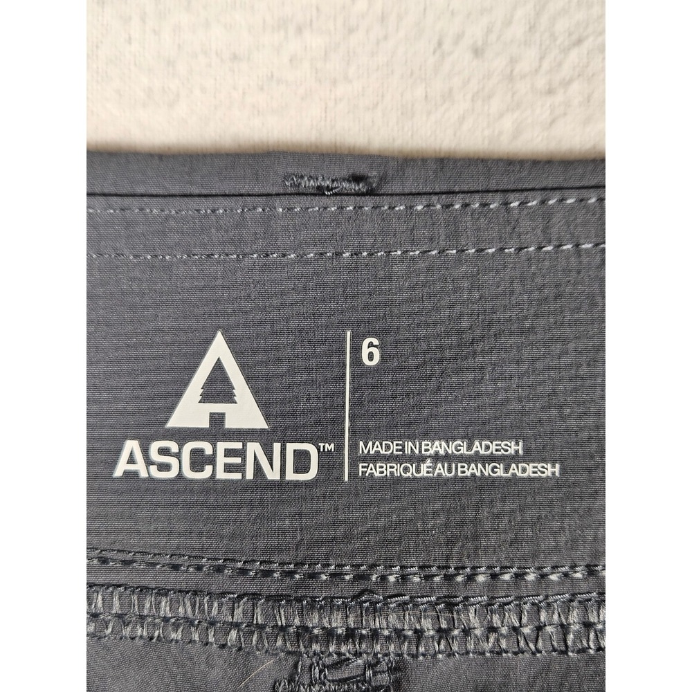 Ascend Womens Mountain Bike Shorts Quick Dry UPF 50+ Size 6 Trail Ready - Picture 5 of 9